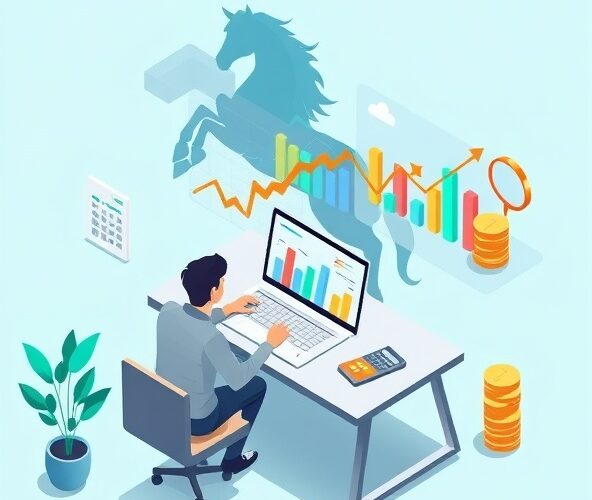 Jak mierzyć ROI kampanii dla verticale kobyłka w Google Ads?