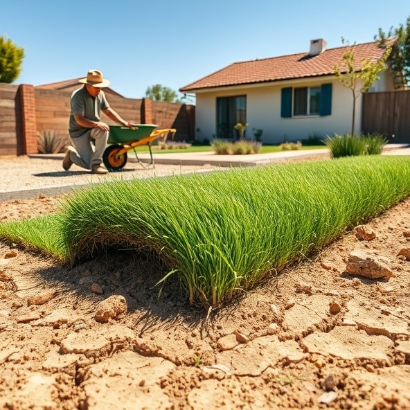 trawa z rolki książenice