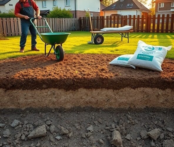 Jak przygotować glebę pod zakładanie trawników w Komorowie na glinie?