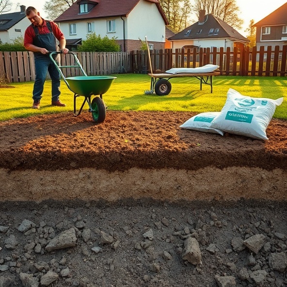 zakładanie trawników komorów